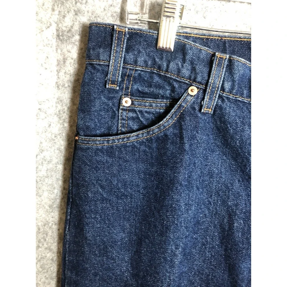 Vintage Levis 505 Jeans Men 34X30 Blue Regular 1993 USA Orange Tab Tag‎ 36x30